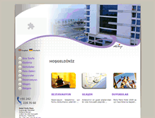 Tablet Screenshot of perlamarehotel.com